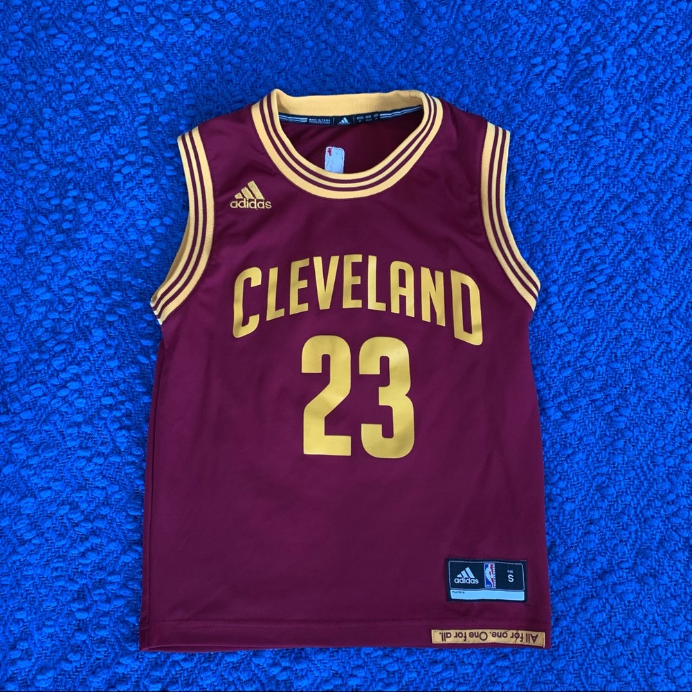 Kids S Lebron James Cavs maroon basketball Jersey